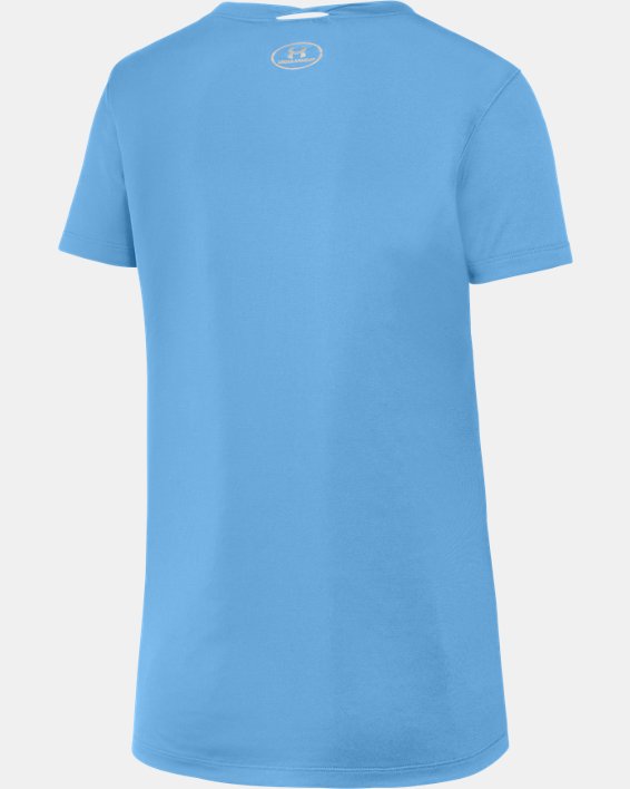 Women's UA Locker T-Shirt, Blue, pdpMainDesktop image number 7